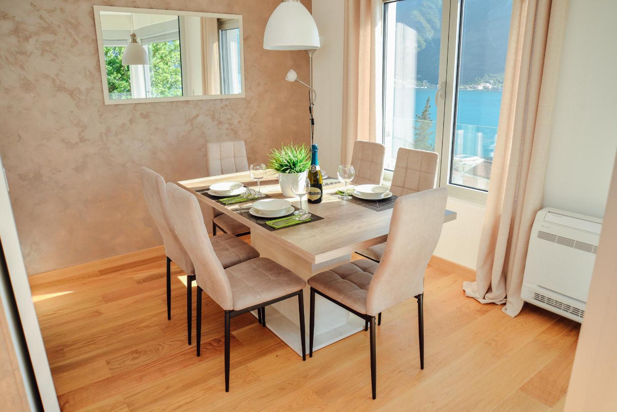 Sea View Apartment For 4 Котор Экстерьер фото